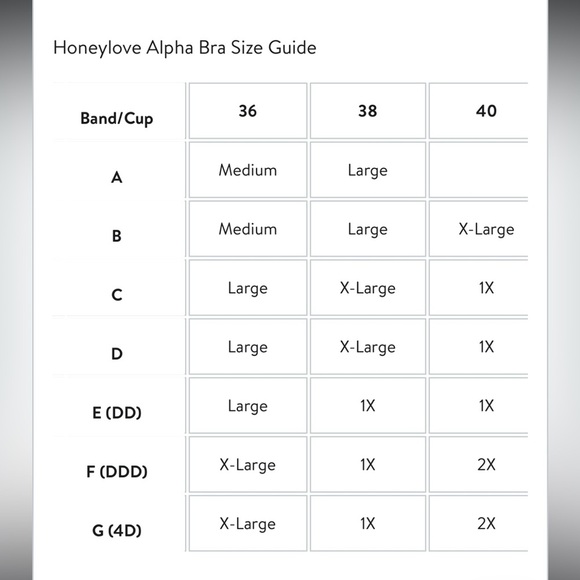 NWT HONEYLOVE Silhouette Wire-Free Bra
color rose tan Sz Large 
$64.00 - Picture 13 of 13